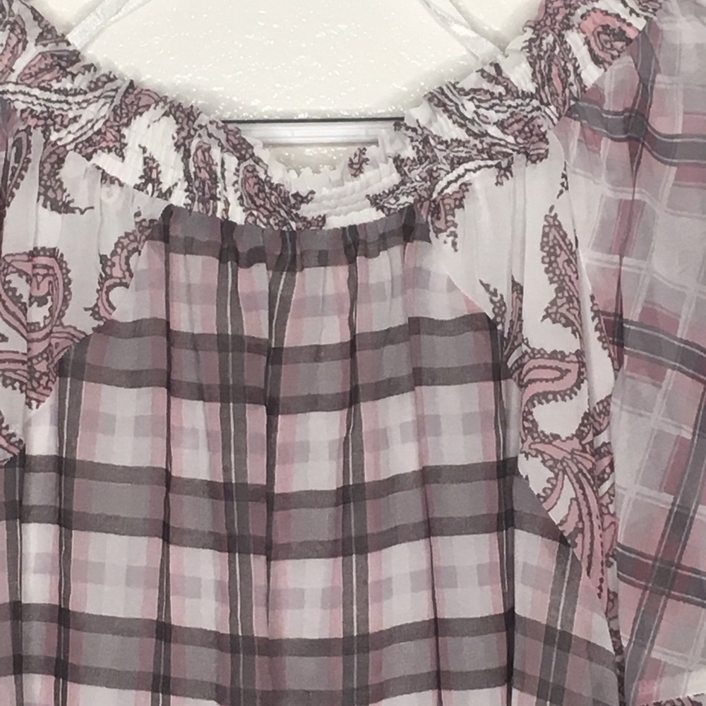 Loft Patchwork Patterned Blouse - Picture 7 of 8